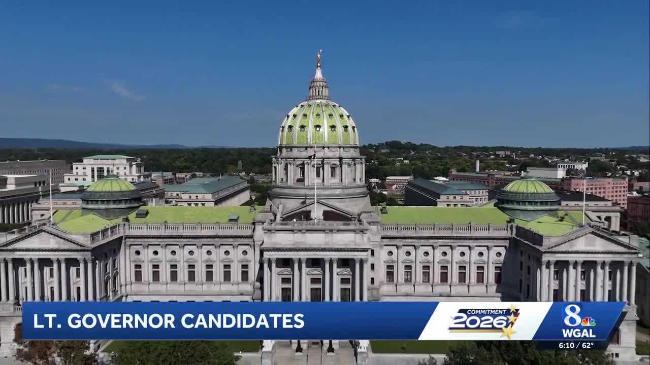 Pennsylvania lieutenant governor race candidates at a community event